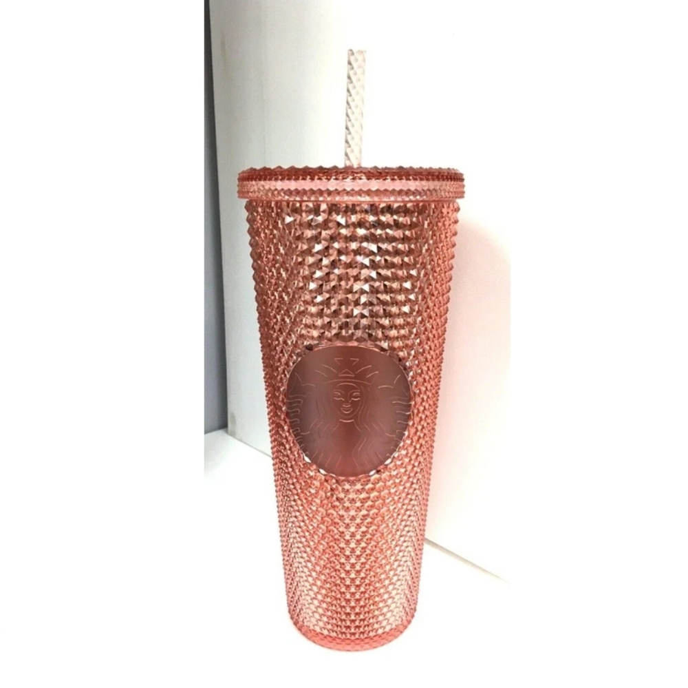 Starbucks Rose Gold Iridescent Cold Cup 24 Ounce